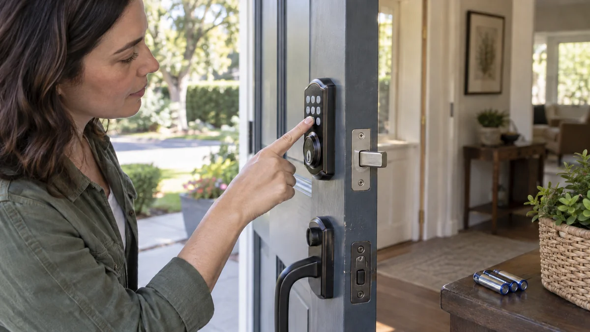 Smart lock keypad not working during a keypad and bolt test with the front door open
